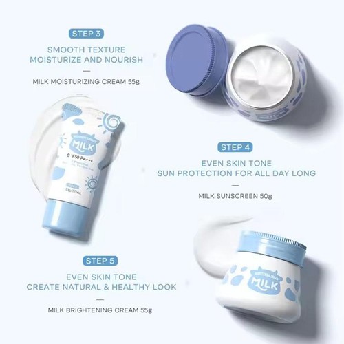 5-piece Skincare Set , Milk Beauty Gift Sets for Teenage Girls,Comfort Cleansin< - Picture 18 of 18