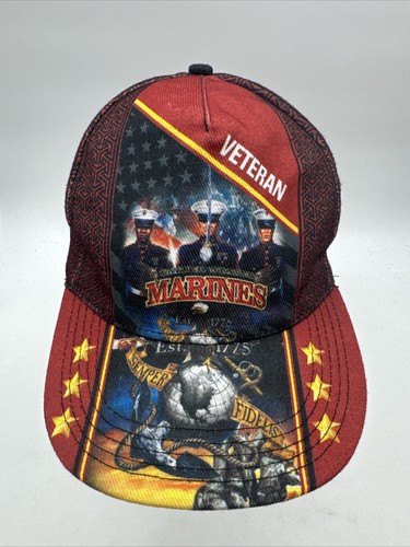 Veteran Cap MARINES Semper Fidelis Colorful Hat