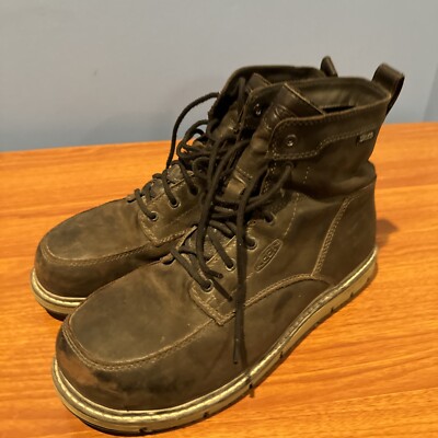 KEEN Utility Men's Steel Toe Waterproof  Work Boots Size 11.5D