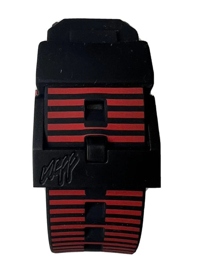 NEW NEFF DIGI NF0203 RED STRIPE SILICONE UNISEX WRISTWATCH WATCH RARE BRAND NEW - Image 2 of 4