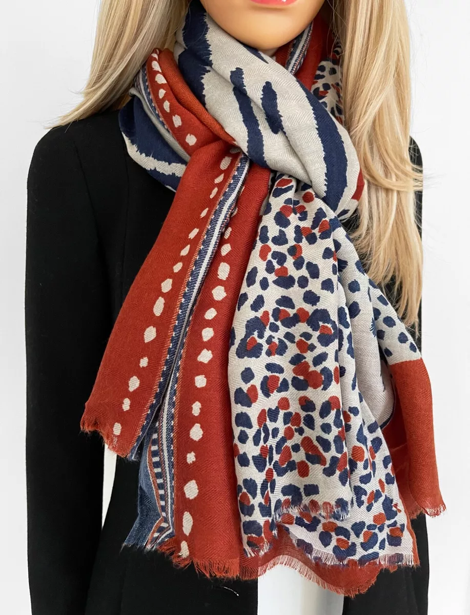 Large print scarf deals