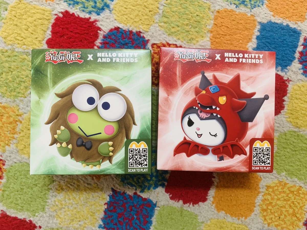 Kerokerokeroppi X Kuromi McDonalds Happy Meal Yu-Gi-Oh x Hello