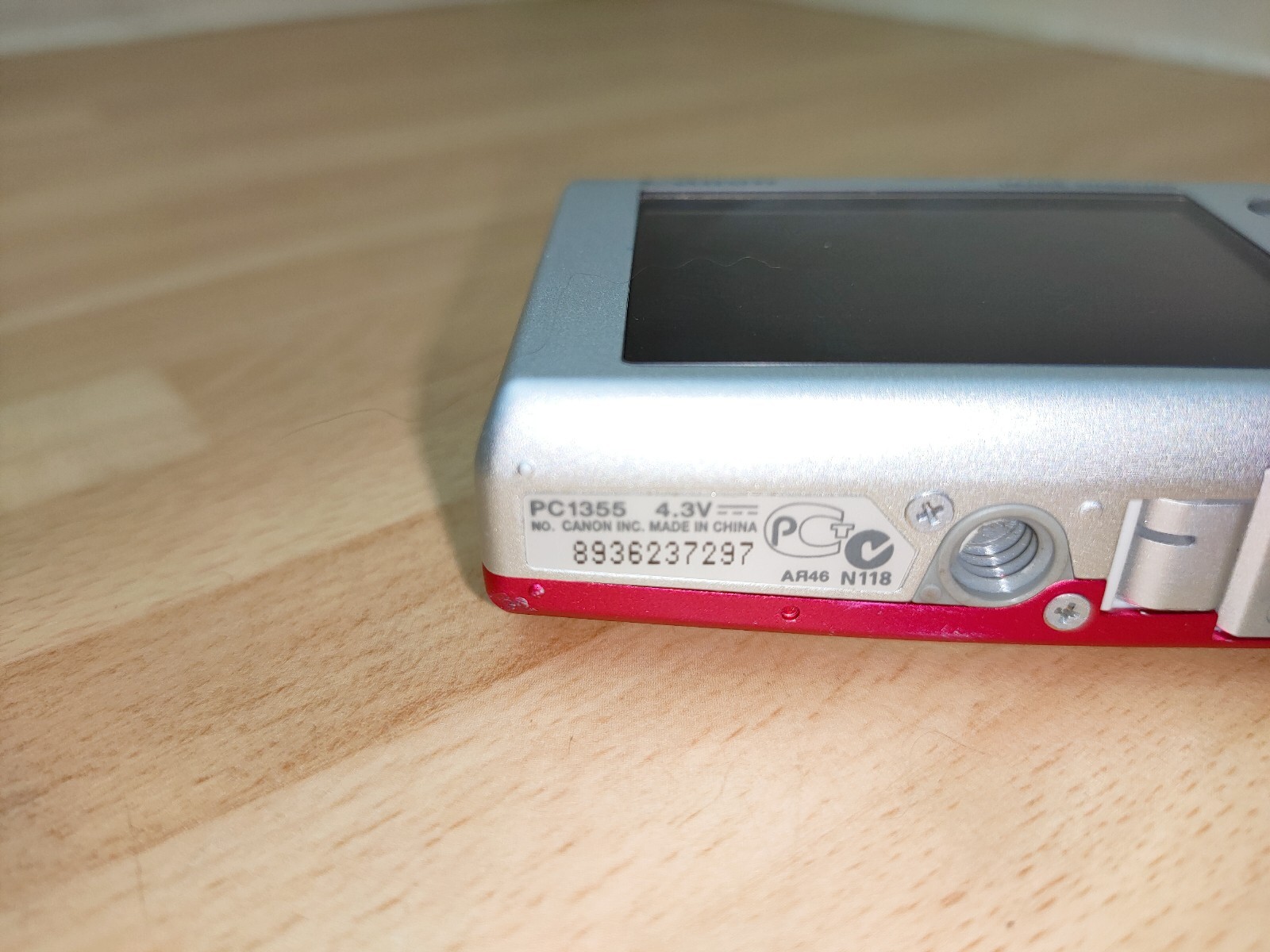 Canon IXUS 95 IS Pink Digital Camera Fully Working eBay