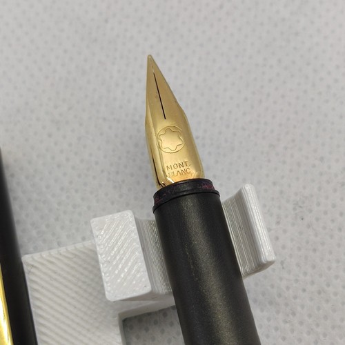 Montblanc Noblesse Oblige Slimline Matte Black GT Fountain Pen - 第 7/10 張圖片