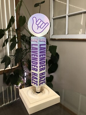 Beer Tap Handle Taylor Swift The Eras Tour Lavender Haze SUPER RARE Great Piece!