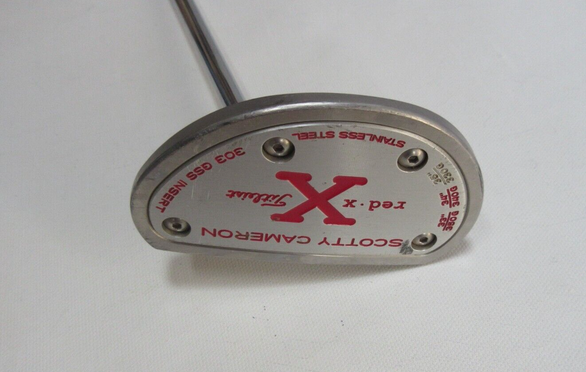 W*2様 スコッティキャメロン★Scotty Cameron red X2 35 Red X2 - Scotty Cameron