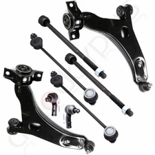 8PC For 2000-2004 Ford Focus - BEFORE 4/4/04 Front Control Arm Tie Rod Sway Bar