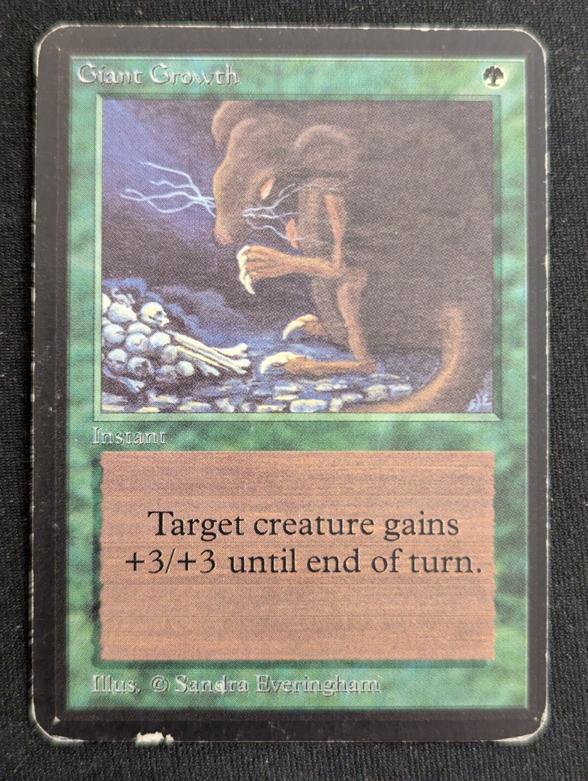 Giant Growth - Alpha - MP - MTG - Magic The Gathering - Green - Instant