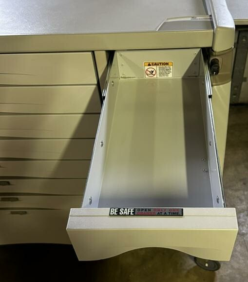 Capsa Healthcare Avalo Extra Large LTC Medication Cart with Core Lock