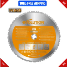 Evolution Power Tools 14 in. 36-Teeth Multi-Material Cutting Saw Blade