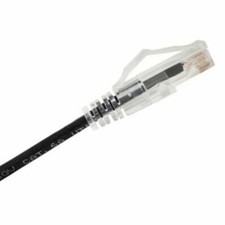 Cat 6a - Slim Cat6A, UTP - 3 Foot Black
