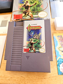 NES (CIB) - Castlevania SUPER COMPLETE Game Box Manual Insert Reg Card Nintendo