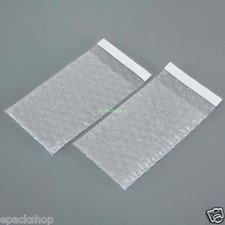 Clear Self Seal Bubble Cushioning Envelopes Packing Bag 5.5" x 6"_140 x 150+25mm