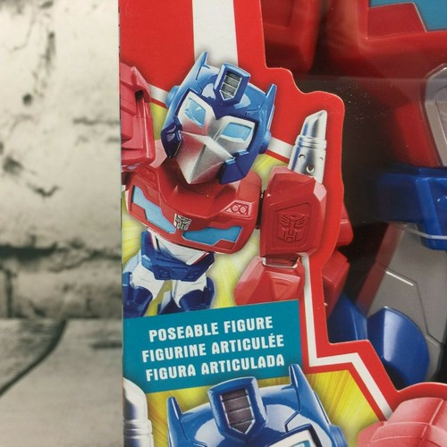 (2) Transformers 10 inch Rescue Bots Optimus Prime Heatwave Mega Mighties Figure - Picture 6 of 12