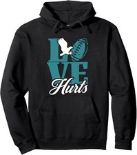 Love Hurts Eagles Retro Pullover Hoodie