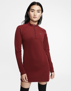red nike dress