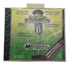 LATIN EXPLOSION 2 KARAOKE SONG LYRICS CD G LASER CD JENNIFER LOPEZ LOU BEGA NEW