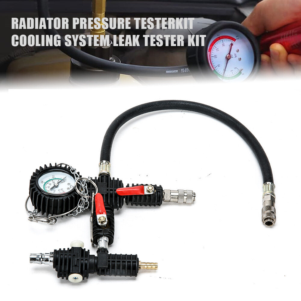 28Pcs Universal Radiator Pressure Tester Vacuum Type Cooling System