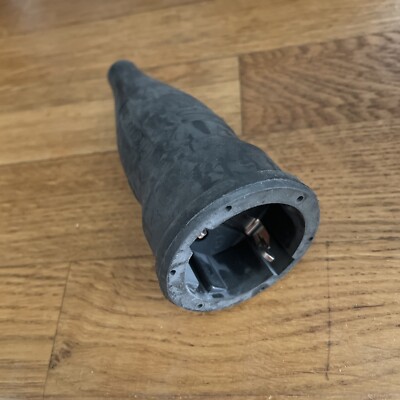 PROTEC.CLASS Gummi-Kupplung schwarz PGKU 13 (4016705101764) Schuko Kupplung