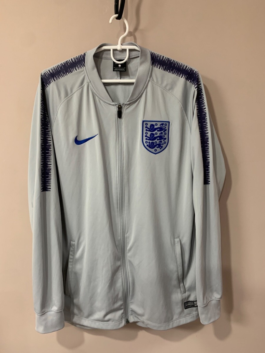 England Full Zip Football Jacket Nike Soccer Size L | eBay