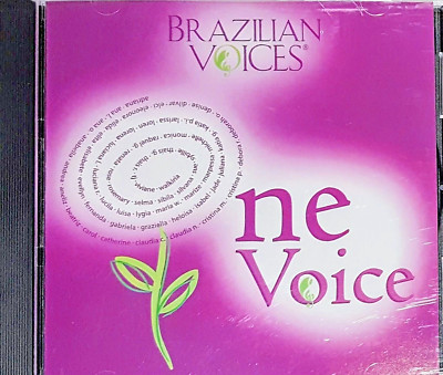 CD ONE VOICE: CD by Brazilian Voices (Chorus, CD, 2006)  Nostalgic, Retro