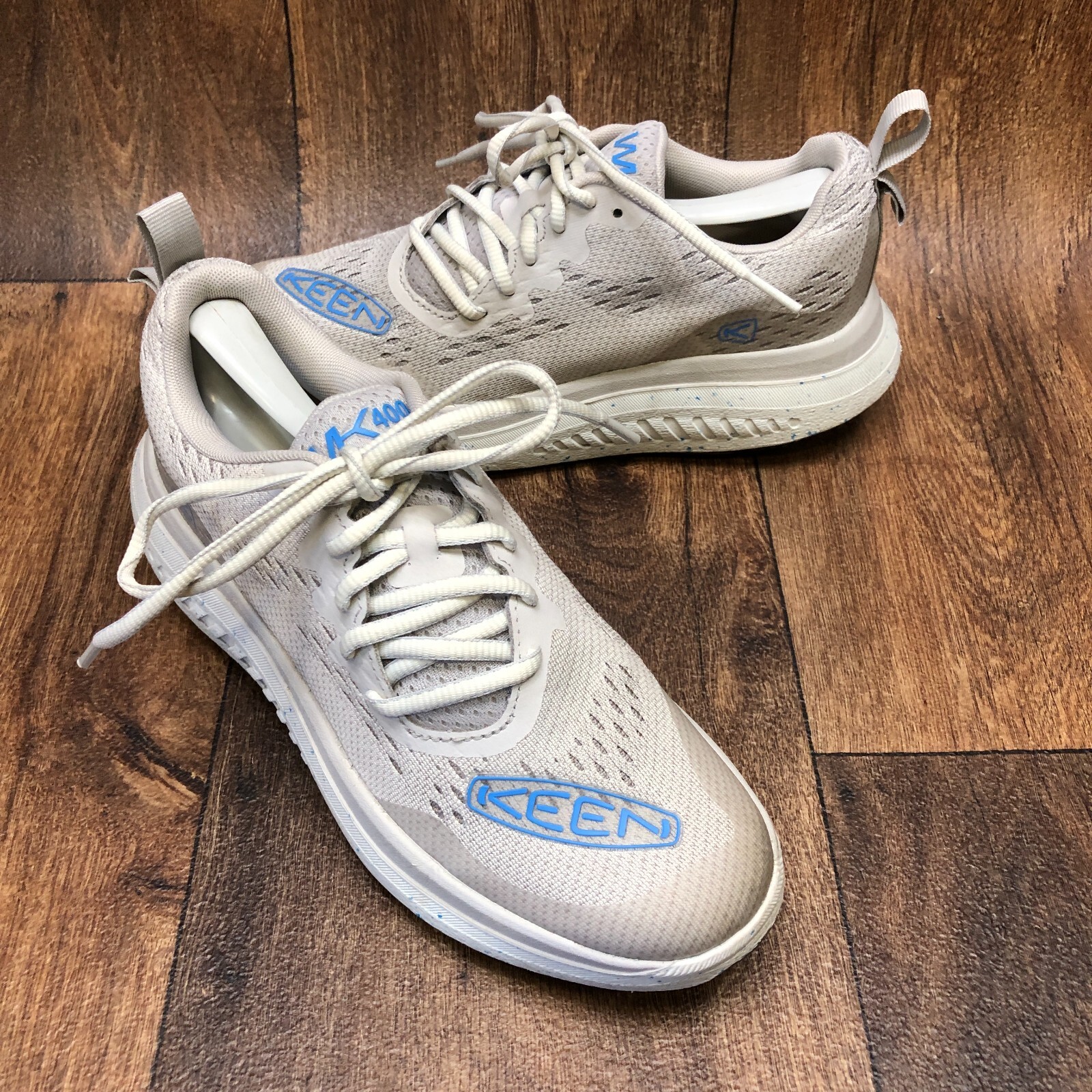 Scarpe donna Keen WK400 misura 7 5 grigio chiaro 1027474 dondolo da passeggio INDOSSATE 1x