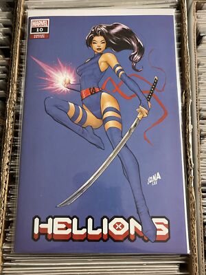 HELLIONS #10 PSYLOCKE DAVID NAKAYAMA TRADE DRESS VARIANT COVER 2021 marvel x-men