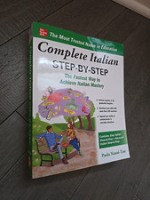 NEW - Complete Italian Step-by-step by Paola ...