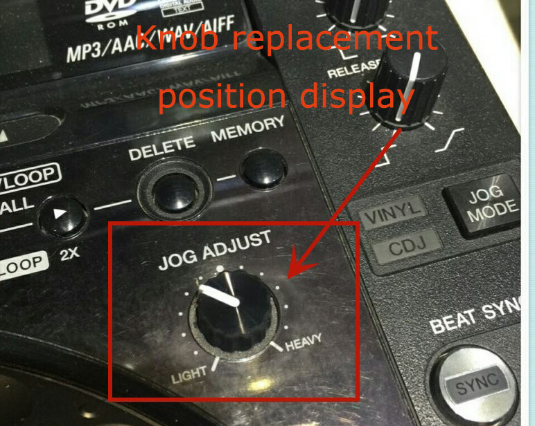 Tension Adjust Knob JOG ADJUST for Pioneer CDJ-2000NXS2 | eBay