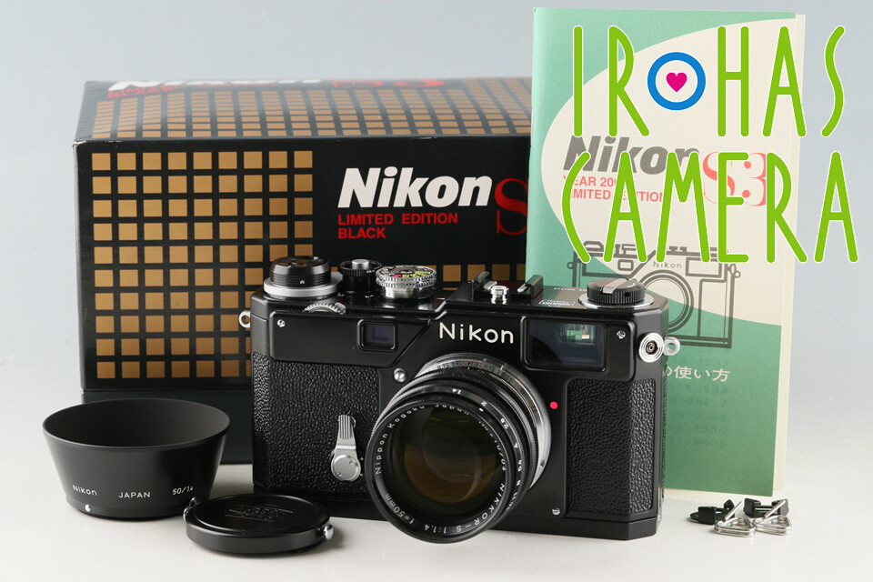Nikon S3 Year 2000 Limited Edition Black + Nikkor-S 50mm F