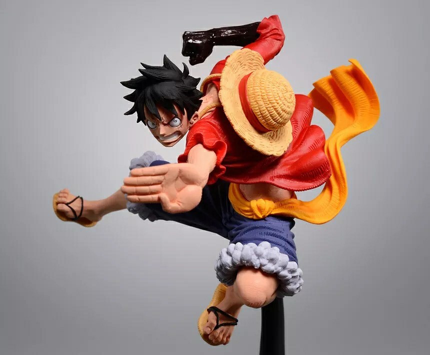 Figurine Luffy 17 cm décorative pour personnaliser une chambre d'ado ou un espace gaming
