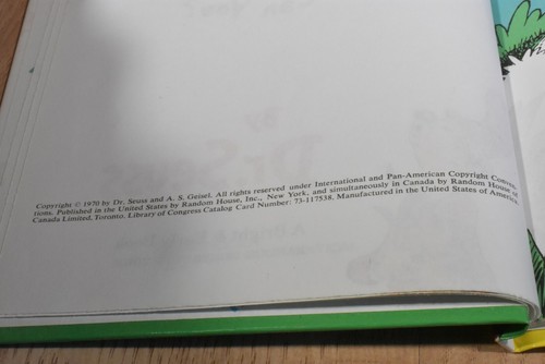 Dr Seuss Mr. Brown/Moo Fox/Socks Tooth Book Cat/Read With Eyes Shut(380-011) - Picture 6 of 6