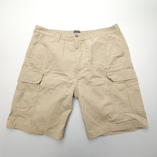 Levi Strauss Ripstop Cargo Shorts Herren 40 Khaki 100% Baumwolle Reisen Wandern Arbeit
