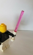 Lego Minifigure Lightsaber Pink White Hilt Weapon SW Light Saber Star Wars