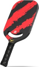Warping Point Carbon Fiber Pickleball Paddle with Aero Throat, USAPA Approved