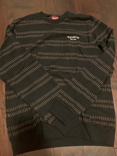 Supreme Classic Logo Striped Long 
