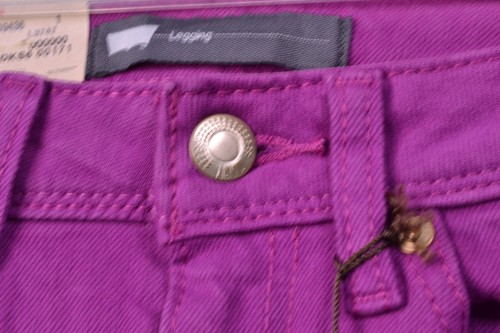Leggings Levis adulti junior donna skinny taglia 1 o 24/0 viola fuschia - Foto 8 di 20