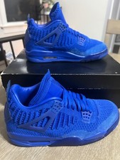Jordan 4 Retro Flyknit Hyper Royal for Sale - Authenticity