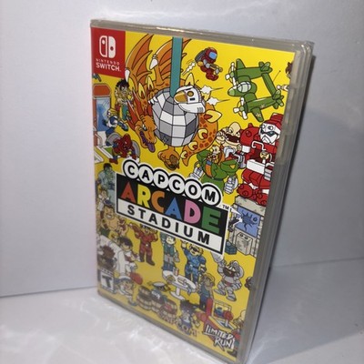 CAPCOM ARCADE STADIUM MAIN COLLECTION ART VARIANT LIMITED RUN GAME U.S. ESRB NEW