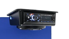 Bluetooth Overhead Stereo Console Radio UTV Golf Cart Tractor 6.5" JVC Speaker