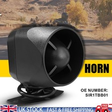 120dB CAR Battery Backup Siren Alarm Horn with Override Keys Universal SIR1TBB01
