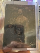 2025 wwe topps chrome cactus jack /10 Drew McIntyre Wrestlemania Card
