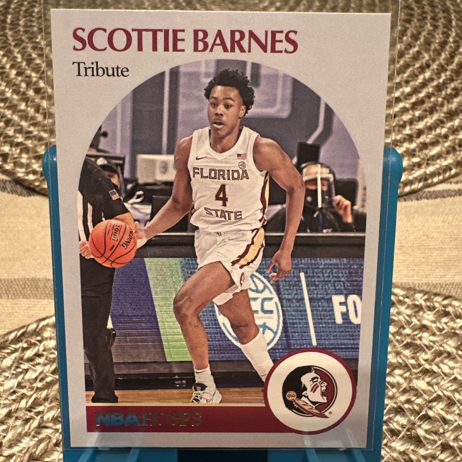 2021-22 Panini Chronicles Draft Picks - Hoops Retro Scottie Barnes #57 (RC)