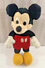 Vintage DISNEY MICKEY MOUSE w/Red pants Playskool plush 15" stuffed toy