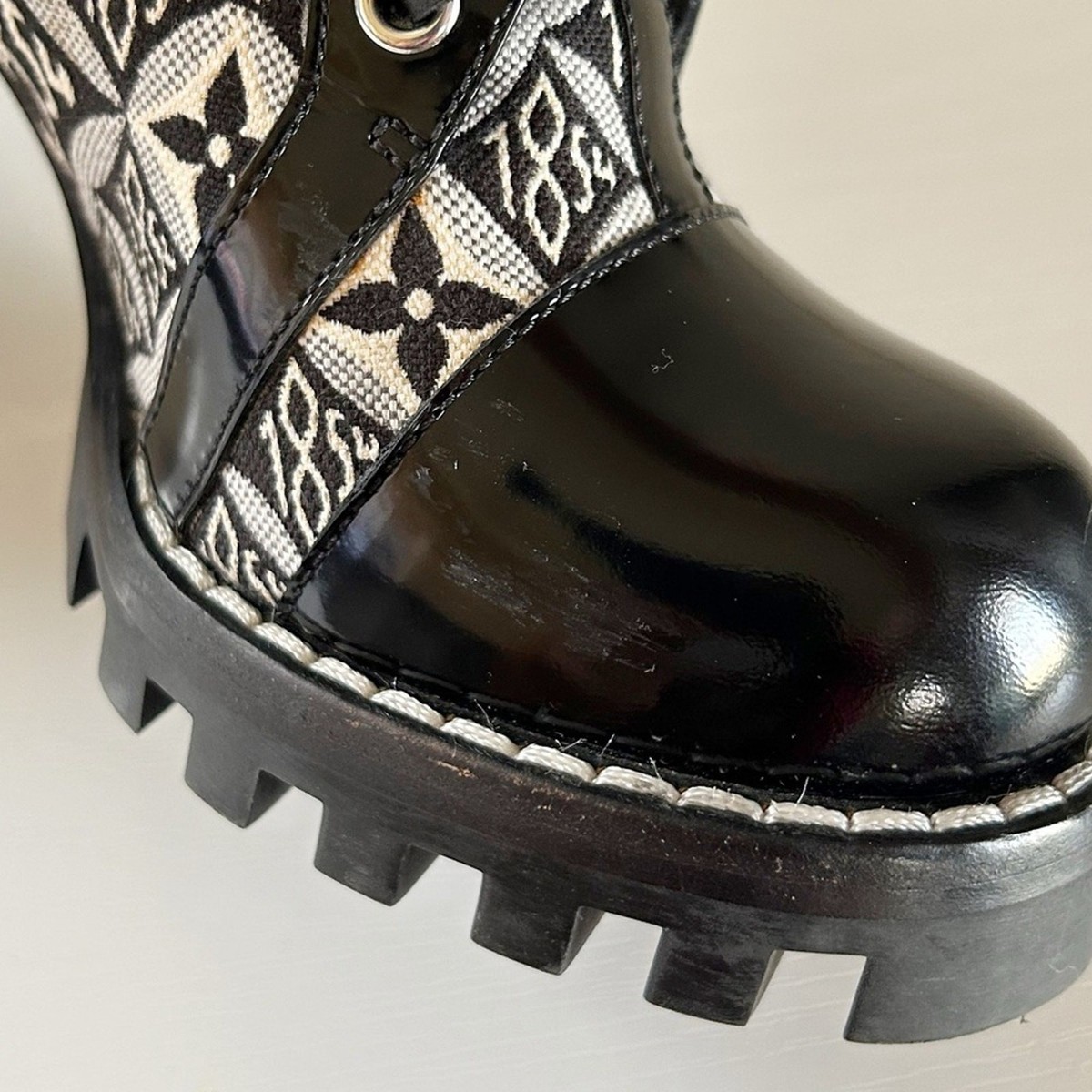 Louis Vuitton Star Trail Since 1854 Monogram Ankle Boots Size EU 