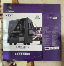 NZXT S340 Elite Mid Tower - Matte Black With Original Box; Very Little Use