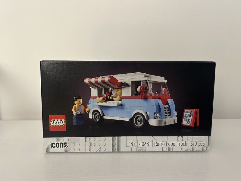 LEGO Icons 40681 Retro Food Truck Set Brand New & Sealed
