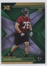 2019 Panini XR Rookies Green 2/5 Kaleb McGary #194 jg5