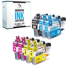 7PK Compatible CMYi LC3011 Ink Cartridges fits Brother MFC-J491DW J497DW J690DW