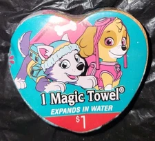 Peachtree Playthings Paw Patrol Sky Everest Magic Towel 11.75 X 11.75
